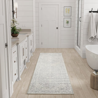 The Rug Corner Nourison Home Nourison Home - Astra Machine Washable Grey Area Rug ASW12  