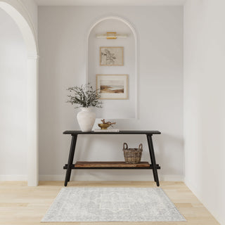 The Rug Corner Nourison Home Nourison Home - Astra Machine Washable Grey Area Rug ASW12  