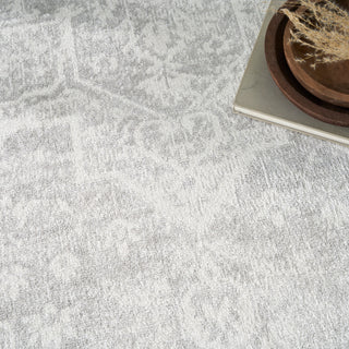 The Rug Corner Nourison Home Nourison Home - Astra Machine Washable Grey Area Rug ASW12  