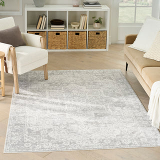 The Rug Corner Nourison Home Nourison Home - Astra Machine Washable Grey Area Rug ASW12  