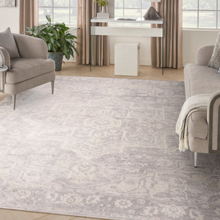 The Rug Corner Nourison Home Nourison Home - Astra Machine Washable Grey Area Rug ASW12  