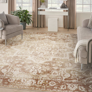 The Rug Corner Nourison Home Nourison Home - Astra Machine Washable Rust Area Rug ASW12  