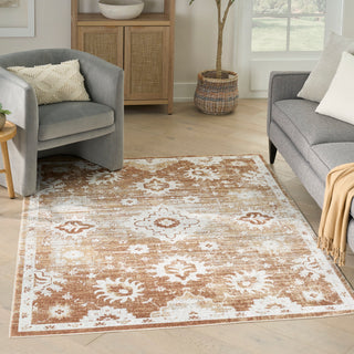 The Rug Corner Nourison Home Astra Machine Washable ASW19 COPPR Area Rugs  