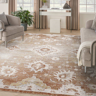The Rug Corner Nourison Home Astra Machine Washable ASW19 COPPR Area Rugs  