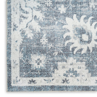 The Rug Corner Nourison Home Astra Machine Washable ASW19 DENIM Area Rugs  