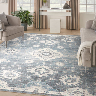 The Rug Corner Nourison Home Astra Machine Washable ASW19 DENIM Area Rugs  