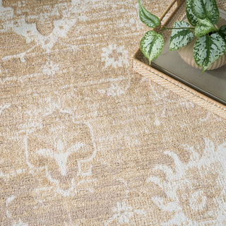 The Rug Corner Nourison Home Nourison Home - Astra Machine Washable Ivory/Gold Area Rug ASW19  