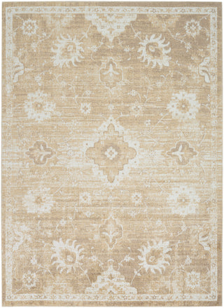 The Rug Corner Nourison Home Nourison Home - Astra Machine Washable Ivory/Gold Area Rug ASW19  