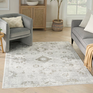 The Rug Corner Nourison Home Astra Machine Washable ASW19 IVORY Area Rugs  