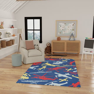 The Rug Corner Nourison Home Imagination IMA06 NAVMT Area Rugs  