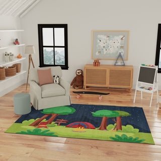 The Rug Corner Nourison Home Imagination IMA13 NAVMT Area Rugs  