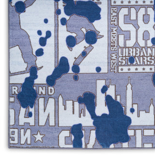 Nourison Home - Imagination Blue Area Rug IMA22