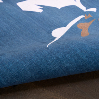 The Rug Corner Nourison Home Nourison Home - Imagination Blue Area Rug IMA23  