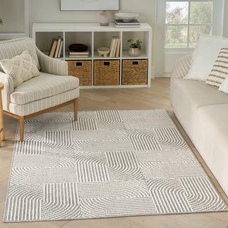Nourison Home - Natural Texture Green/Ivory Area Rug NTX02