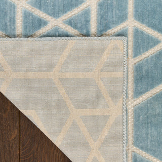 The Rug Corner Nourison Home Nourison Home - Washable Charm Blue/Ivory Area Rug WCH01  