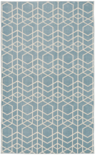 The Rug Corner Nourison Home Nourison Home - Washable Charm Blue/Ivory Area Rug WCH01  