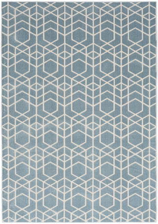 The Rug Corner Nourison Home Nourison Home - Washable Charm Blue/Ivory Area Rug WCH01  