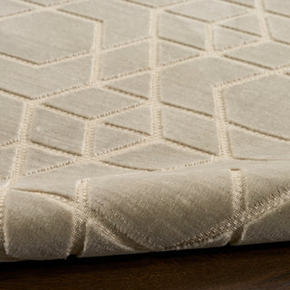 The Rug Corner Nourison Home Nourison Home - WAshable Charm Silver/Ivory Area Rug WCH01  