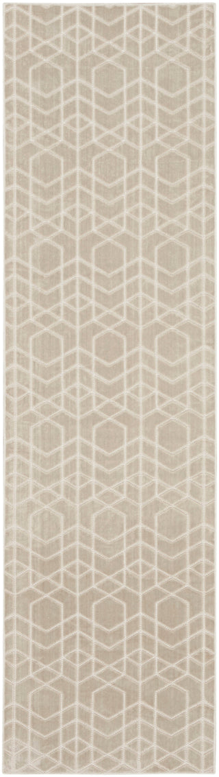 The Rug Corner Nourison Home Nourison Home - WAshable Charm Silver/Ivory Area Rug WCH01  