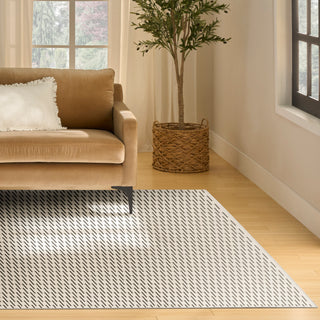 The Rug Corner Nourison Home Nordic NRC12 IVBLK Area Rugs  