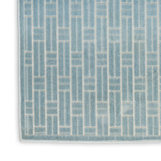 The Rug Corner Nourison Home Washable Charm WCH02 BLUIV Area Rugs  