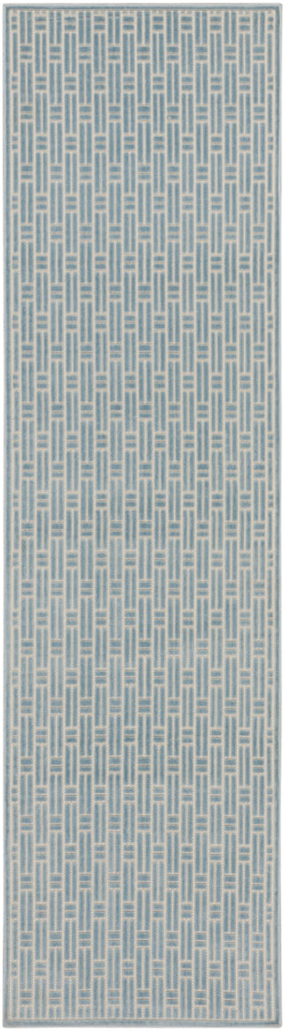 The Rug Corner Nourison Home Washable Charm WCH02 BLUIV Area Rugs  