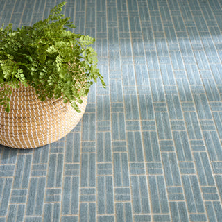 The Rug Corner Nourison Home Washable Charm WCH02 BLUIV Area Rugs  
