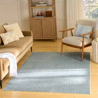 The Rug Corner Nourison Home Washable Charm WCH02 BLUIV Area Rugs  