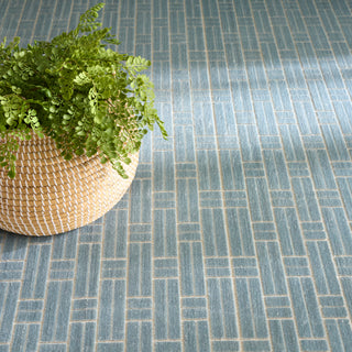 The Rug Corner Nourison Home Washable Charm WCH02 BLUIV Area Rugs  