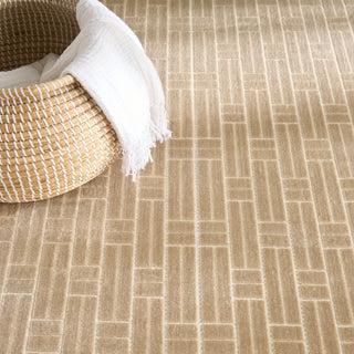 The Rug Corner Nourison Home Nourison Home - WAshable Charm Beige/Ivory Area Rug WCH02  