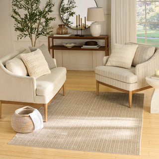 The Rug Corner Nourison Home Nourison Home - WAshable Charm Beige/Ivory Area Rug WCH02  