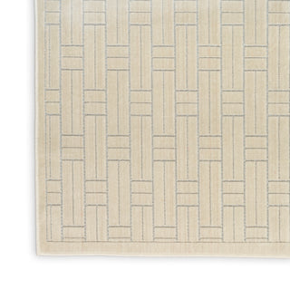The Rug Corner Nourison Home Washable Charm WCH02 IVORY Area Rugs  