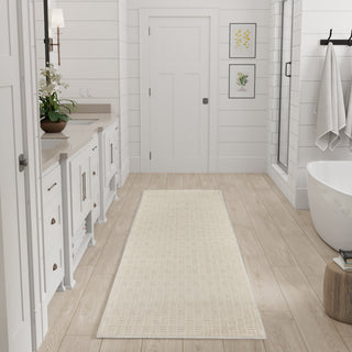 The Rug Corner Nourison Home Washable Charm WCH02 IVORY Area Rugs  
