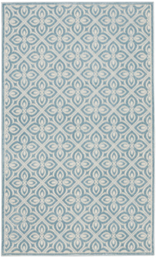 The Rug Corner Nourison Home Nourison Home - Washable Charm Blue/Ivory Area Rug WCH03  