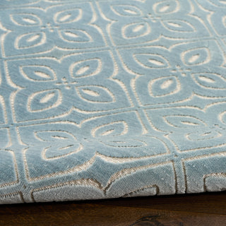 The Rug Corner Nourison Home Nourison Home - Washable Charm Blue/Ivory Area Rug WCH03  