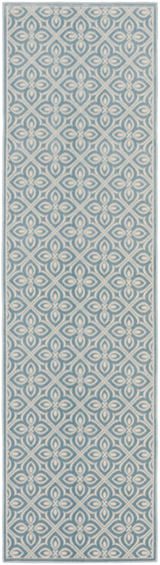 The Rug Corner Nourison Home Nourison Home - Washable Charm Blue/Ivory Area Rug WCH03  