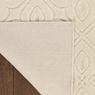 The Rug Corner Nourison Home Washable Charm WCH03 IVORY Area Rugs  
