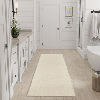 The Rug Corner Nourison Home Washable Charm WCH03 IVORY Area Rugs  