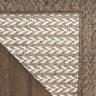 The Rug Corner Nourison Home Tulum TLM02 BROWN Area Rugs  