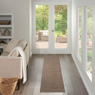 The Rug Corner Nourison Home Tulum TLM02 BROWN Area Rugs  