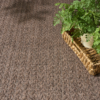 The Rug Corner Nourison Home Tulum TLM02 BROWN Area Rugs  