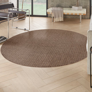 The Rug Corner Nourison Home Tulum TLM02 BROWN Area Rugs  