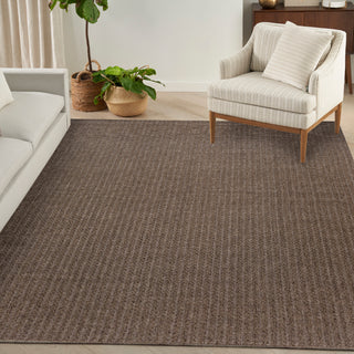 The Rug Corner Nourison Home Tulum TLM02 BROWN Area Rugs  