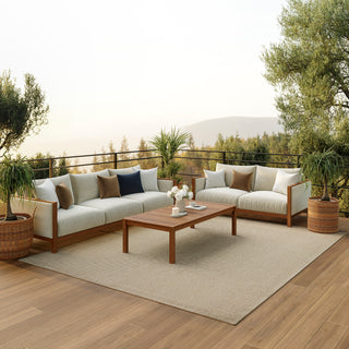 The Rug Corner Nourison Home Nourison Home - Tulum Taupe Area Rug TLM03  