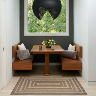 Nourison Home - Tulum Brown Area Rug TLM04