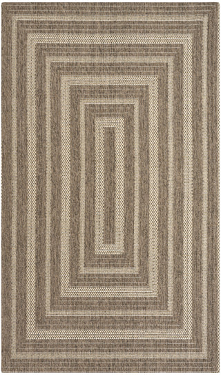 Nourison Home - Tulum Brown Area Rug TLM04