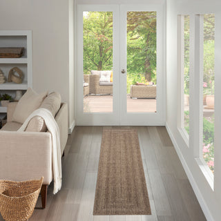 Nourison Home - Tulum Brown Area Rug TLM04