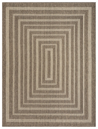 Nourison Home - Tulum Brown Area Rug TLM04