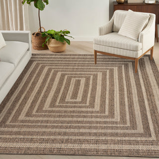 Nourison Home - Tulum Brown Area Rug TLM04