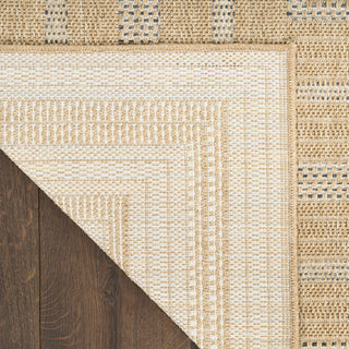 The Rug Corner Nourison Home Nourison Home - Tulum Taupe/Green Area Rug TLM04  